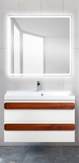 Тумба под раковину BelBagno Aurora AURORA-800-2C-SO-BL подвесная (2 ящ.)