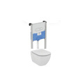 Инсталляция Ideal Standard ProSys SmartFlush R029901 с унитазом TESI AquaBlade T007901, клавиша, сид