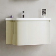 Тумба с раковиной BelBagno Formica tortora lucido BB800D/TL+BB800B