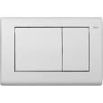 TECEplanus 9240322 Панель смыва с двумя клавишами, цвет белый матовый