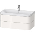 Тумба подвесная 97,5 см Duravit Happy D.2 Plus HP4348O2222, белый