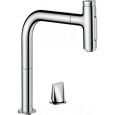 Смеситель для кухни Hansgrohe Metris Select M71 (73819000) хром