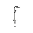 Душевая система GROHE Rainshower SmartActive (22119KF0) с термостатом для душа, фантомный черный