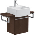 Раковина компактная 73143GR1 VILLEROY&BOCH PURE BASIC, 350х350 мм