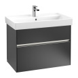 Villeroy Boch Collaro C010L0PD Тумба под раковину 754х444 мм (Black Matt Lacquer)