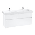 Villeroy Boch Collaro C01300MS Тумба под раковину 1254х444 мм (White Matt)