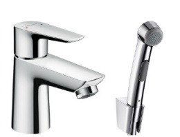 Смеситель для раковины Hansgrohe Talis E 71729000 с гигиеническим душем