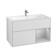 Villeroy Boch Finion F040GJMT Тумба под раковину 996х498 мм (light grey matt/white matt)