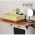 Ceramica CIELO Shui Comfort SHCOLARF CN Раковина для ванной комнаты 60*43 см, подвесная - накладная 