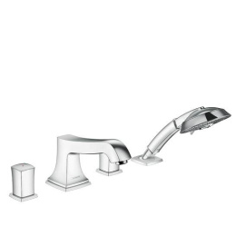 Смеситель на борт ванны на 4 отверстия 31315000 Hansgrohe Metropol Classic (хром)