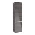 Villeroy Boch Collaro C034L0FQ Шкаф пенал для ванной комнаты, петли слева (Oak Graphite)