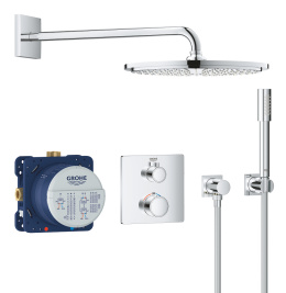 Grohe Grohtherm 34730000 Душевая система, с термостатом встроенным