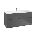 Villeroy Boch Finion F05000GK Тумба под раковину 1196х498 мм (anthracite matt)