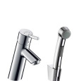 Смеситель для раковины 32140000 Talis S² Hansgrohe с гигиеническим душем