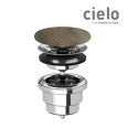 Ceramica CIELO PIL01 BP - Донный клапан, сливной гарнитур Breccia Paradiso (Коричневый мрамор)