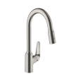 Смеситель для кухни Hansgrohe Focus M42 (71820800) сталь