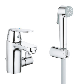 Grohe Eurosmart Cosmopolitan 23433000 Смеситель для раковины с душем, с минибиде лейкой