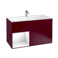 Villeroy Boch Finion F030GFHB Тумба под раковину 996х498 мм (peony matt/glossy white)