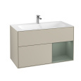 Villeroy Boch Finion F040GMHH Тумба под раковину 996х498 мм (olive matt/sand matt)