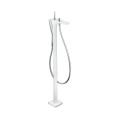 Смеситель для ванны Hansgrohe PuraVida (15473400) хром, белый