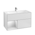 Villeroy Boch Finion G030MTMT Тумба под раковину 996х498 мм (white matt/white matt)