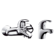 Комплект смесителей Hansgrohe Focus E (31740000/31700000) хром