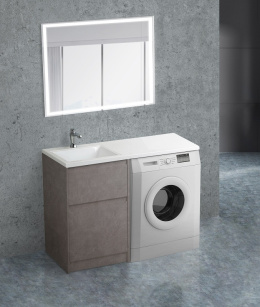 Тумба под раковину BelBagno Kraft KRAFT-LVD-580/1200-2C-PIA-PG, напольная, Pietra Grigio