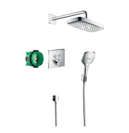 Душевая система скрытого монтажа с термостатом 27296000 Hansgrohe Raindance Select E ShowerSelect (х