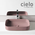 Ceramica CIELO Shui Comfort SHCOLAR60CP - Раковина накладная на столешницу 60*40 см (Cipria)