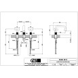 Смеситель для раковины Gessi Inciso (58112#031) хром