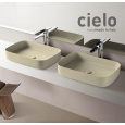 Ceramica CIELO Shui Comfort SHCOLAR60LN - Раковина накладная на столешницу 60*40 см (Lino)