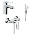 Комплект смесителей Hansgrohe Logis E (71178000/71610000/26532400) хром