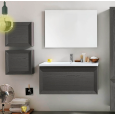 EBAN Paola  Комплект мебели 101 см, с 1 выдвижным ящиком, с раковиной и зеркалом Цвет: GRIDGIO ARDES