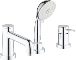 Grohe BauClassic 2511800A Смеситель для ванны на бортик, цвет: хром