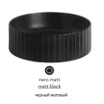 Раковина ArtCeram Millerighe OSL010 17; 00, накладная, цвет - черный матовый, 44 х 44 х 14,5 см