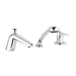 Смеситель для ванны на 3 отверстия Grohe 19195000, серия: Eurofresh