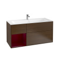 Villeroy Boch Finion F060HBGN Тумба под раковину 1196х498 мм (peony matt/walnut veneer)