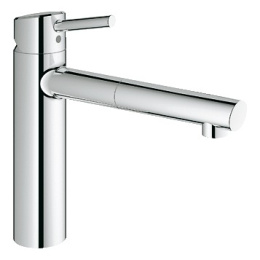 Grohe Concetto 31129001 Смеситель для кухни, выдвижной излив