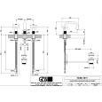 Смеситель для раковины Gessi Inciso (58111#031) хром