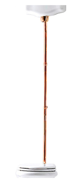 Труба высокая к подвесному бачку Kerasan 757393 бронза