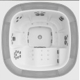 Акриловая ванна 250x250 Jacuzzi (944502452), закругленная