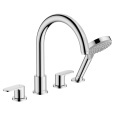 Смеситель для ванны и душа Hansgrohe Vernis (71456000) хром