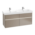 Villeroy Boch Collaro C013L0VG Тумба под раковину 1254х444 мм (Truffle Grey)