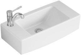 Раковина компактная 711353R2 VILLEROY&BOCH Pure Basic, 525х250 мм