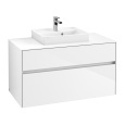 Villeroy Boch Collaro C01600DH Тумба под раковину 1000х500 мм (Glossy White)