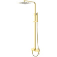 Душевая стойка BelBagno Luce (LUC-VSCM-ORO) золото