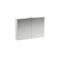 Зеркальный шкаф Laufen Base 4028521102601, 100 см, 2 дверцы