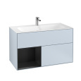 Villeroy Boch Finion F030PDHA Тумба под раковину 996х498 мм (black matt/cloud matt)