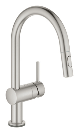 Grohe Touch 31358DC2 Смеситель для кухни, сенсорный, выдвижной излив