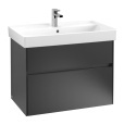 Villeroy Boch Collaro C01000PD Тумба под раковину 754х444 мм (Black Matt Lacquer)